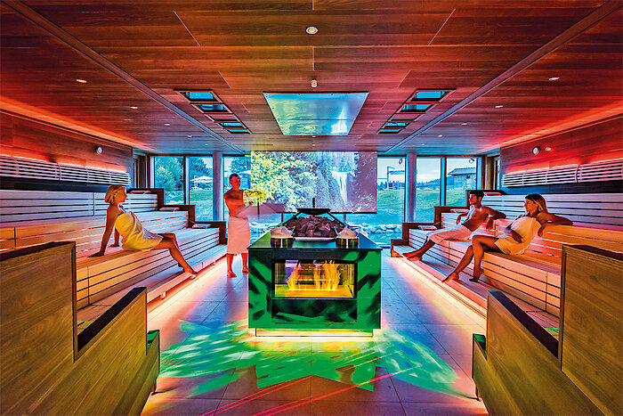 Sauna im Wellnesshotel Mooshof in Bodenmais